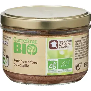 Organic Chicken Liver Terrine - Carrefour