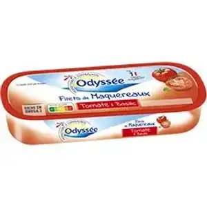 Mackerel Fillets with Tomato & Basil - Odyssée