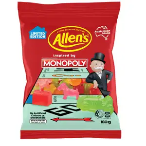Inspried by Monopoly Confectionery - Allen's