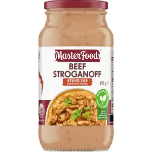 Beef Stroganoff Stove Top Cooking Sauce - MasterFoods
