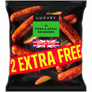 Pork & Apple Sausages - Iceland