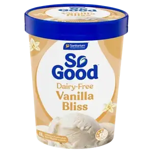 So Good Vanilla Flavoured Soy Frozen Dessert - Sanitarium