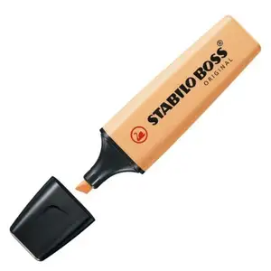Pastel Light Orange Boss Highlighter - Stabilo