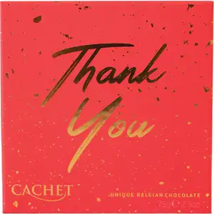 Thank you Dark, Milk & White Chocolate - Cachet