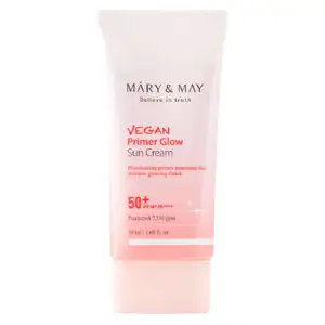 Vegan Primer Glow Sun Cream SPF50+ PA++++ - Mary & May