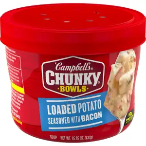 Chunky Bowls Loaded Potato Seasoned with Bacon - Campbell's