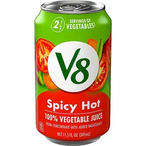 Hot & Spicy Vegetable Juice No Added Sugar - V8