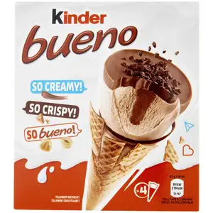 Kinder Bueno Choco Ice Cream Corn  - Kinder