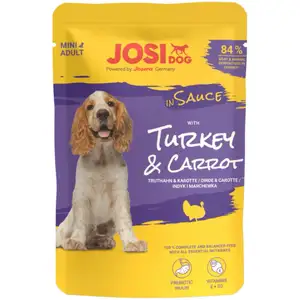 Turkey & Carrot in Sauce Pouch - Josi