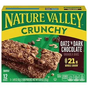 Oats & Dark Chocolate Granola Bar - Nature Valley