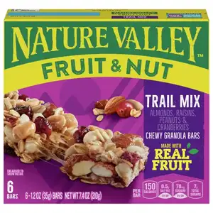 Fruit & Nut Trail Mix Chewy Granola Bars - Nature Valley