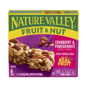 Fruit & Nut Cranberry & Pomegranate Chewy Granola Bars - Nature Valley