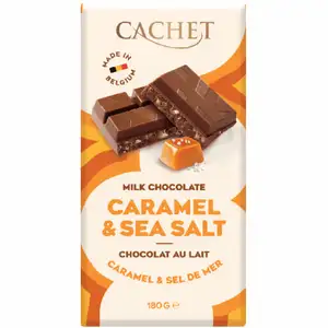 Caramel & Sea Salt Milk Chocolate - Cachet