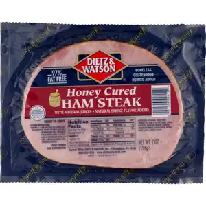 Honey Cured Ham Steak  - Dietz & Watson