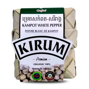Organic Kampot White Pepper - Kirum