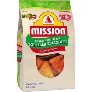 Tortillas Triangles Chili & Lime - Mission