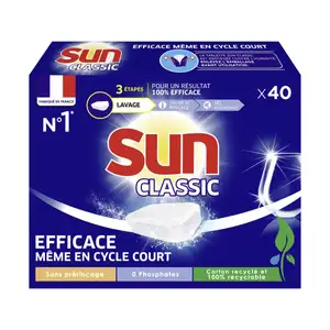 Classic Dishwash Tablets - Sun