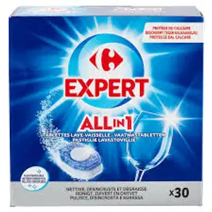 All in One Dishwash Tablets - Carrefour