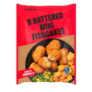 Battered Mini Fishcakes - Iceland
