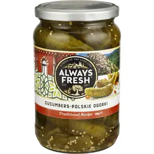 Polish Ogor Cucumbers - Always Fresh
