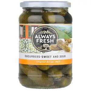 Original Sweet & Sour Cucumbers - Always Fresh