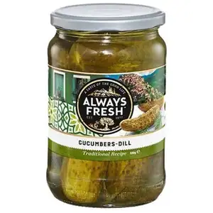 Dill Cucumbers - Always Fresh