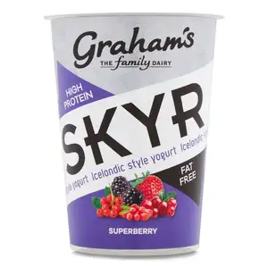 Superberry Fat Free Yogurt - Graham's