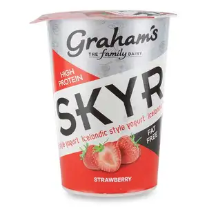 Strawberry Fat Free Yogurt - Graham's