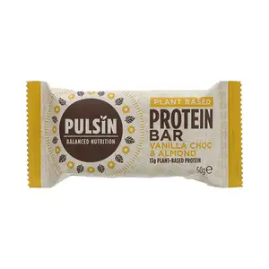 Protein Bar Vanilla Choc & Almond - Pulsin
