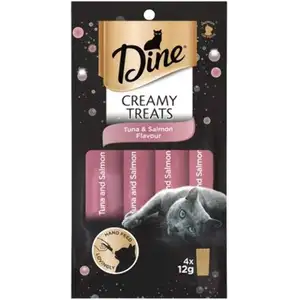 Creamy Treats Tuna & Salmon Flavour - Dine