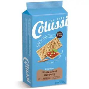 Whole Wheat Crackers - Colussi 
