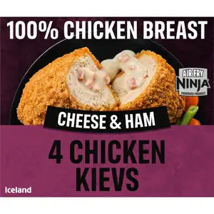 Chicken Breast Cheese & Ham Filled - Iceland