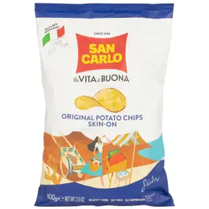 Original Potato Chips Skin-On - San Carlo