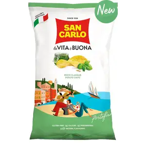 Potato Chips Pesto Flavour - San Carlo
