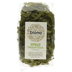Organic Spelt Tagliatelle Spinach - Biona Organic