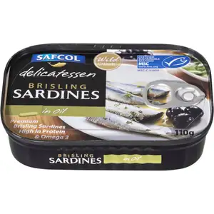Brisling Sardines in Oil - Safcol