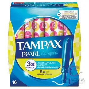 Pearl Compak Regular Tampon - Tampax