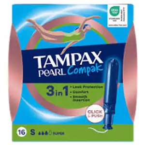 Pearl Compak Super Tampon - Tampax