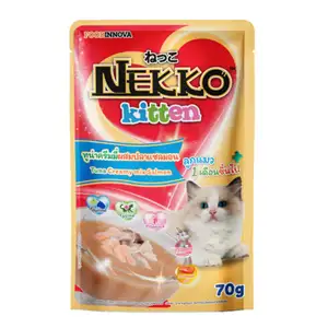 Kitten Tuna Creamy Mix Salmon - Nekko
