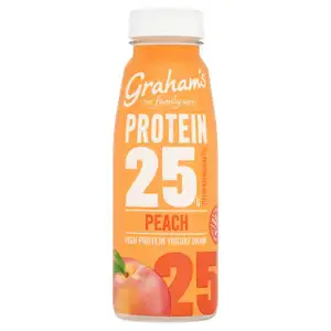 Peach High Protein Yogurt Drink - Graham's