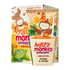 Orange & Mango Smoothie - Happy Monkey