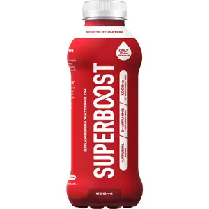 Hydration Drink Strawberry & Watermelon Bottle - Super Boost