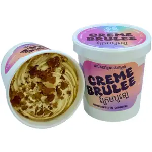 Creme Brulee Ice Cream Pint - Lyly Cream