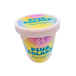 Pina Colada Ice Cream Pint - Lyly Cream