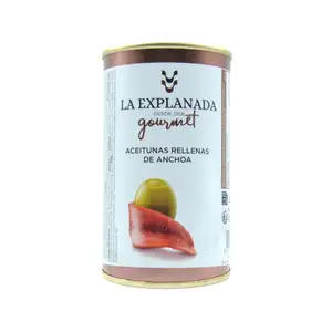 Green Olive Stuffed Anchovy  - La Explanada