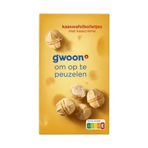 Cheese Waffle Balls with Cream Cheese Fillet - g'woon