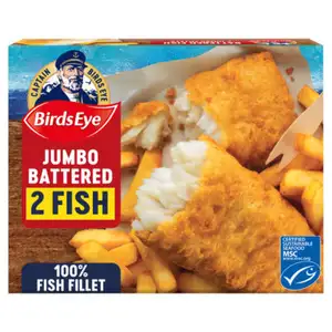 Jumbo Battered Fish Fillet - BirdsEye
