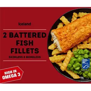 Battered Fish Fillet Skinless & Boneless - Iceland