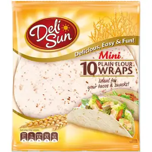 Mini Plain Flour Wrap - Deli Sun