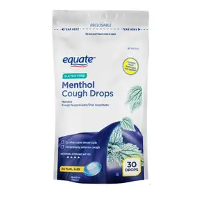 Menthol Cough Drops - Equate